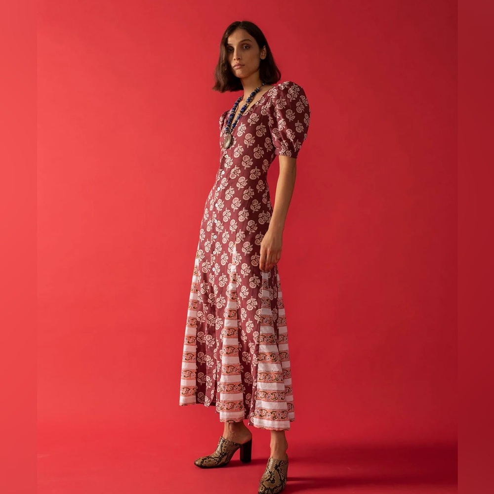 Reserved for Trade Don't Buy Alix Of Bohemia Bianca Maxi Dress - Picture 3 of 7